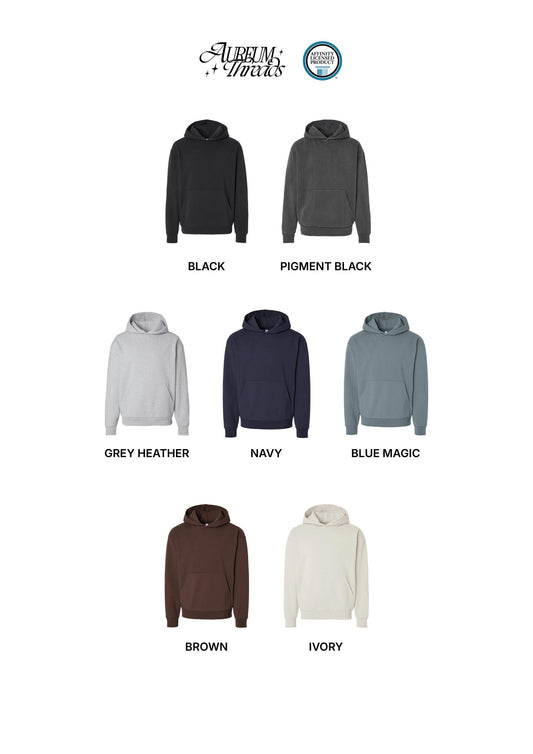 Heavyweight Hoodie (No Drawstring)